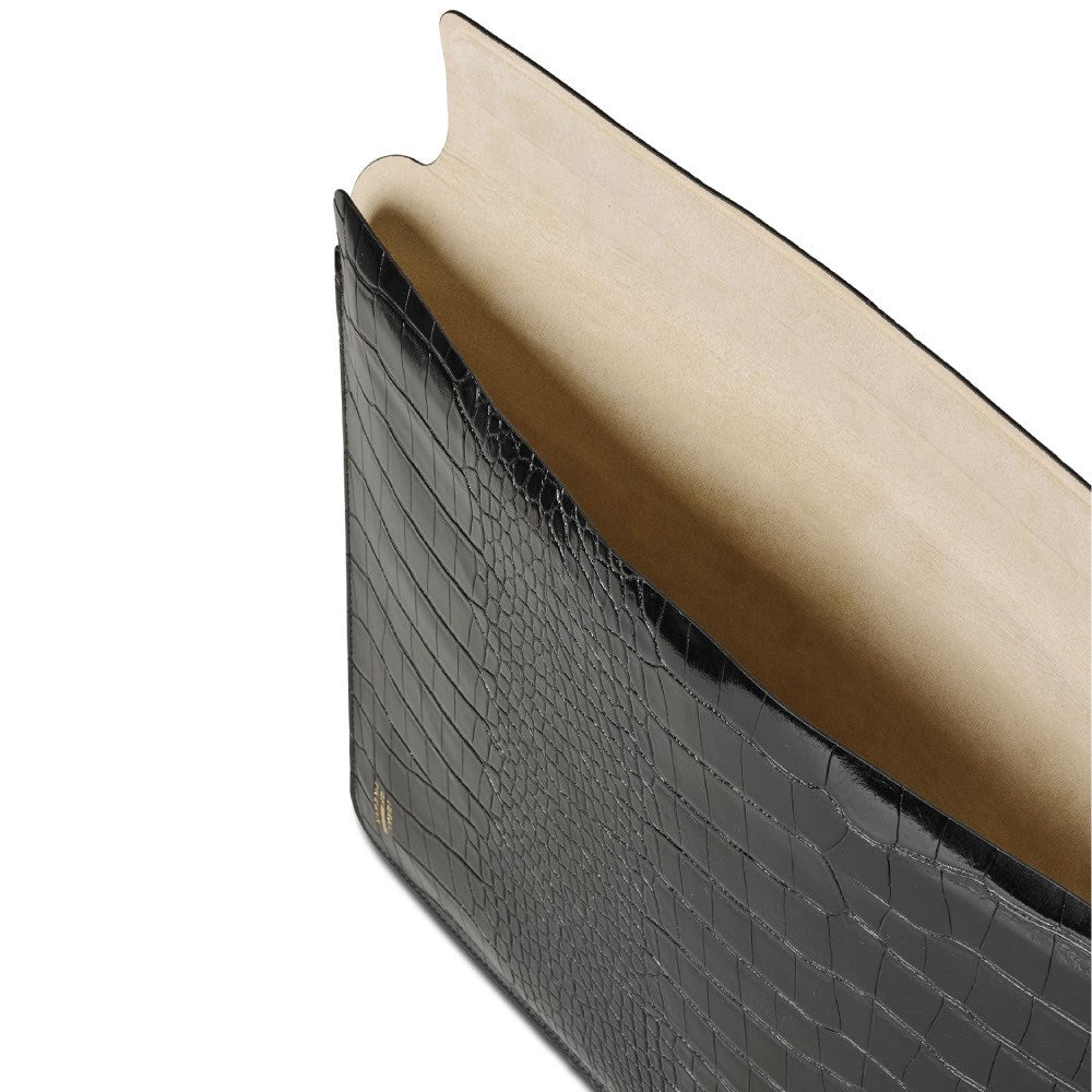 iDeal of Sweden 16" Dator Sleeve – Black Croco
