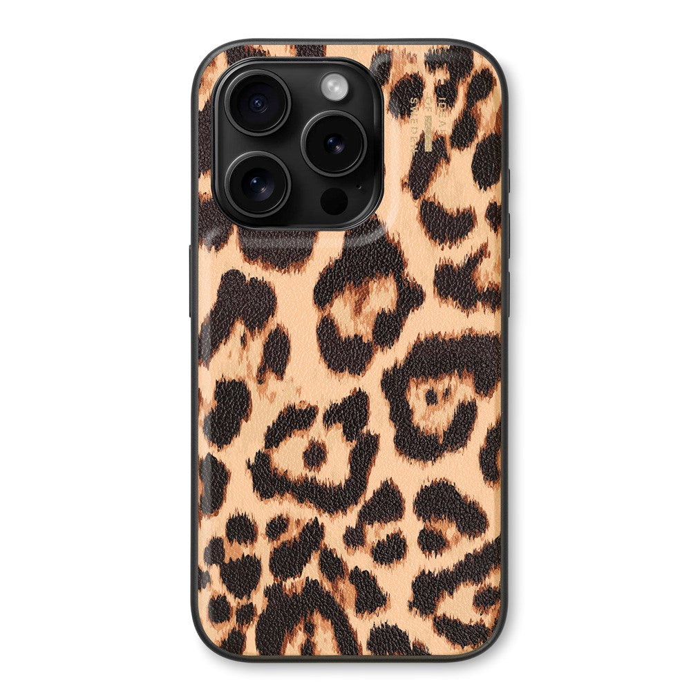 iDeal Of Sweden iPhone 15 Pro Vegan Leather Skal - Timeless Leo