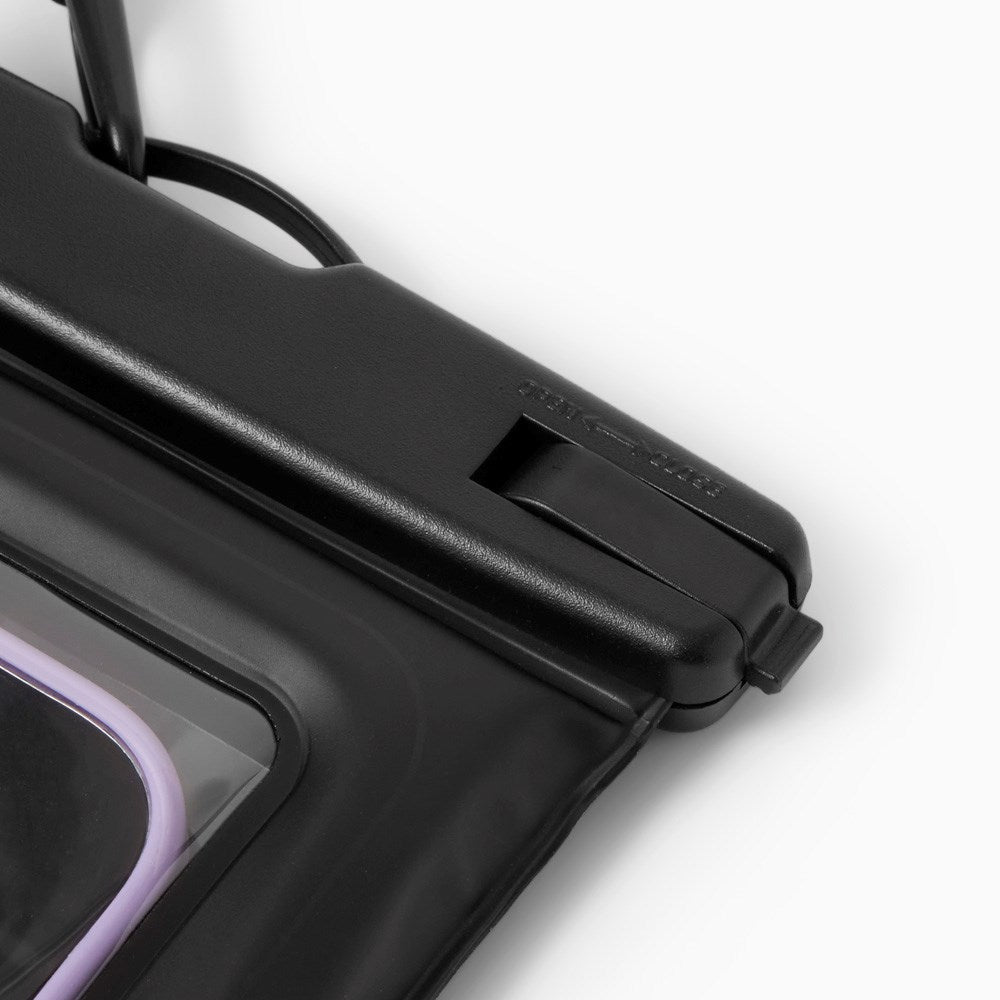 iDeal of Sweden Universal Vattentätt Fodral med Justerbar Rem - Svart (Max. Mobilstorlek: 220 x 120 mm)