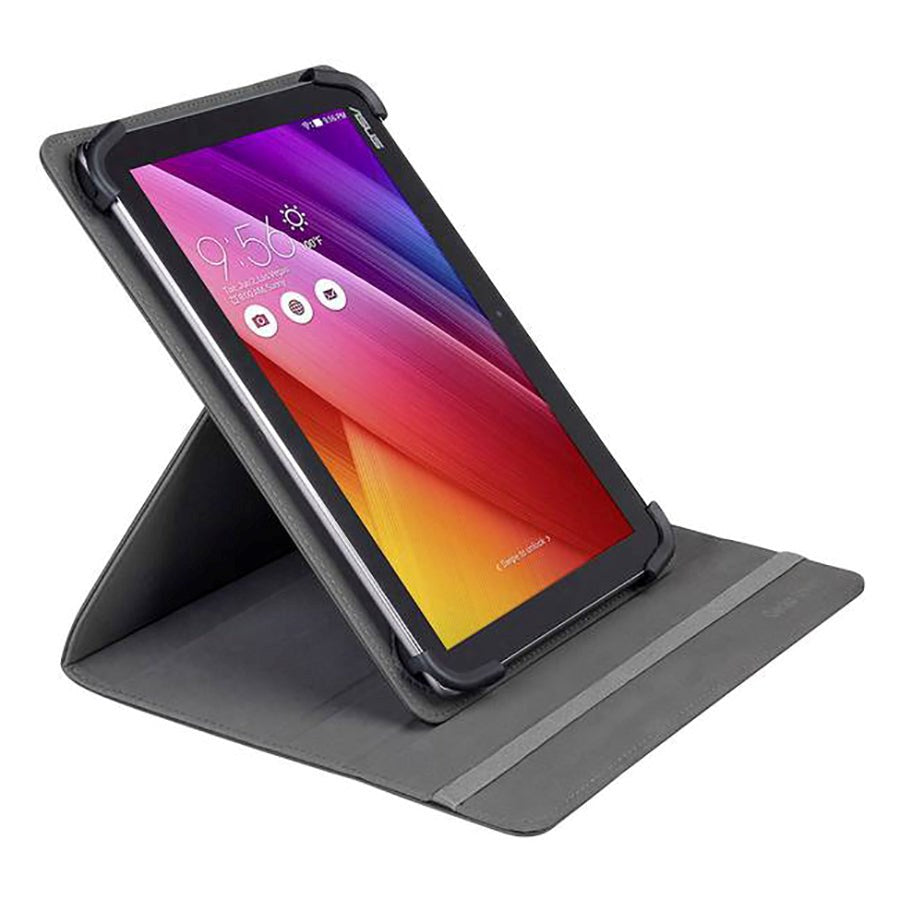 Universal 10" Gecko Easy -Click Läderfodral - Svart