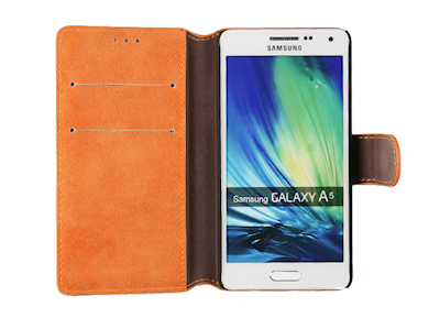 Samsung Galaxy A5 Plånboksfodral - Orange