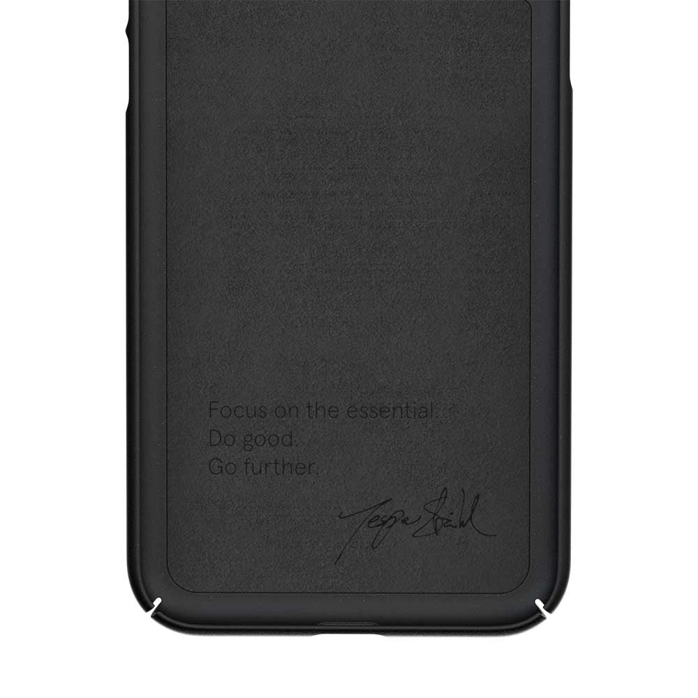 iPhone SE (2022/2020) / 8 / 7 Nudient Thin Case V3 Skal - Ink Black