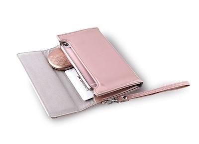 iPhone 7 Puro Satin Skal och Väska - Rött guld