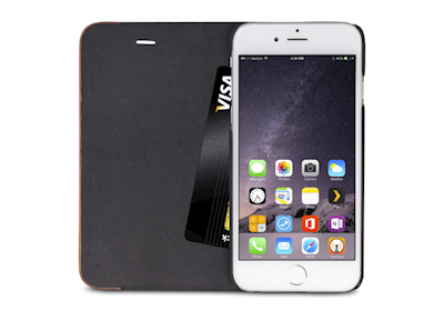 dbramante1928 RISSKOV Wood iPhone 6 Plus / 6S Plus Fodral - Hunter dark