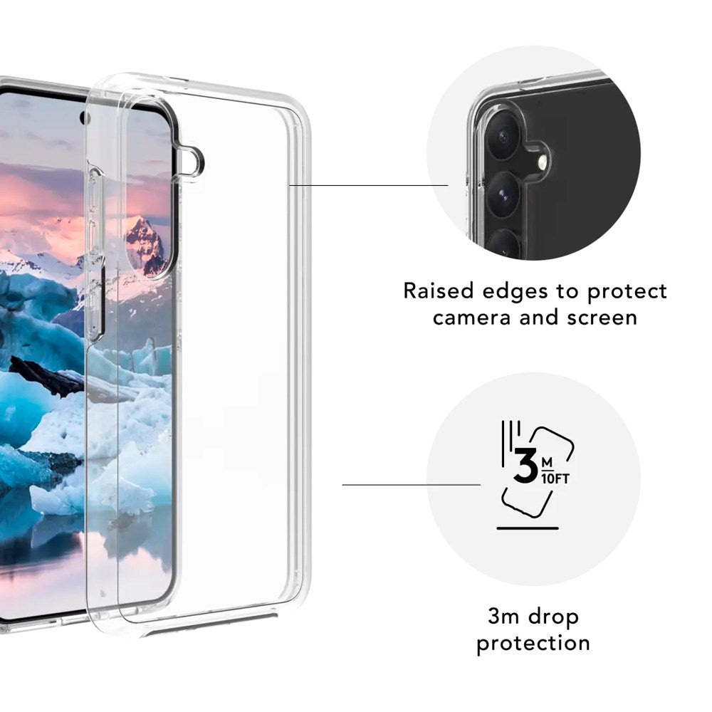 Samsung Galaxy S23 FE dbramante1928 Iceland Pro Skal - 100% Återvunnen Plast - Transparent