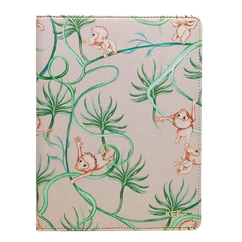 Trunk iPad 10.2" (2021/2020/2019) / Air (2019) Fodral med Abe-Design - Brun