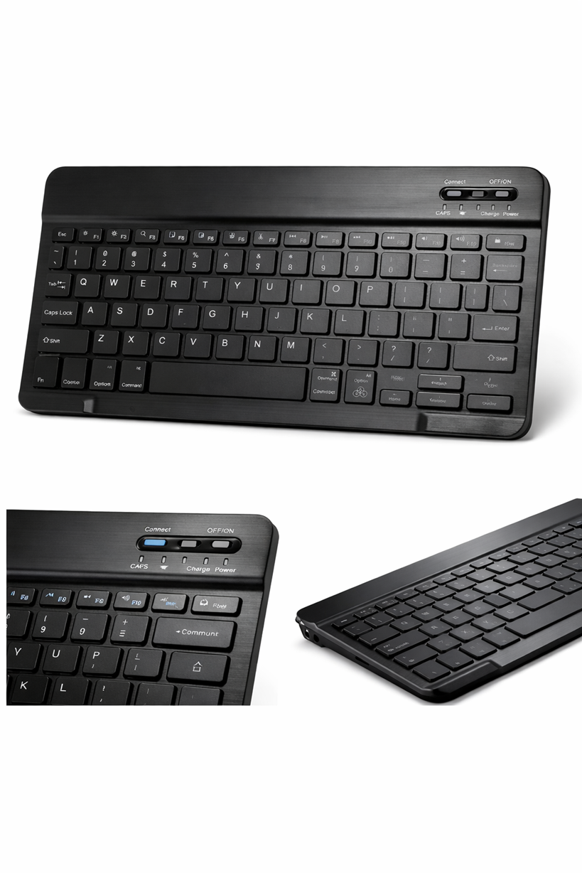 Tech-Protect Keyboard (Engelskt tangentbord) - Svart