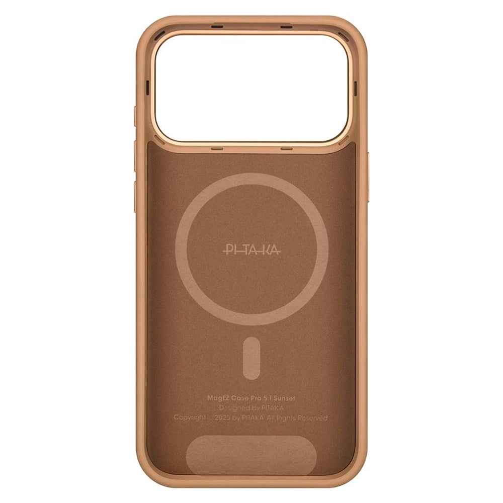 iPhone 17 Pro PITAKA Aramid UltraGuard Skal - MagSafe Kompatibel - Sunset