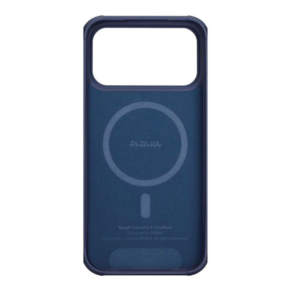 iPhone 17 Pro PITAKA Aramid ProGuard Skal - MagSafe Kompatibel - Milky Way Galaxy