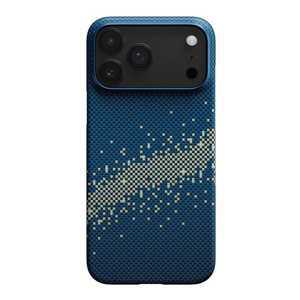 iPhone 17 Pro PITAKA Ultra Slim Skal - MagSafe Kompatibel - Milky Way Galaxy