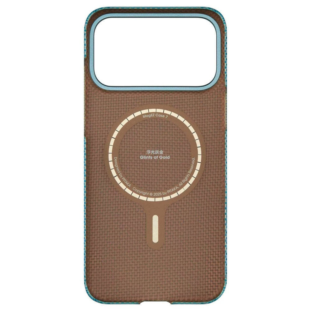 iPhone 17 Pro PITAKA Ultra Slim Skal - MagSafe Kompatibel - Lucid Blue