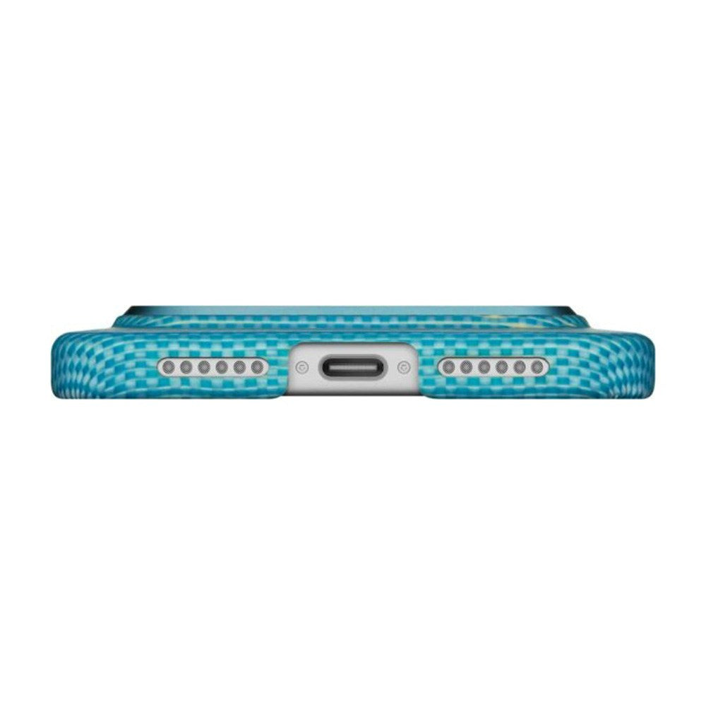 iPhone 17 Pro PITAKA Ultra Slim Skal - MagSafe Kompatibel - Lucid Blue