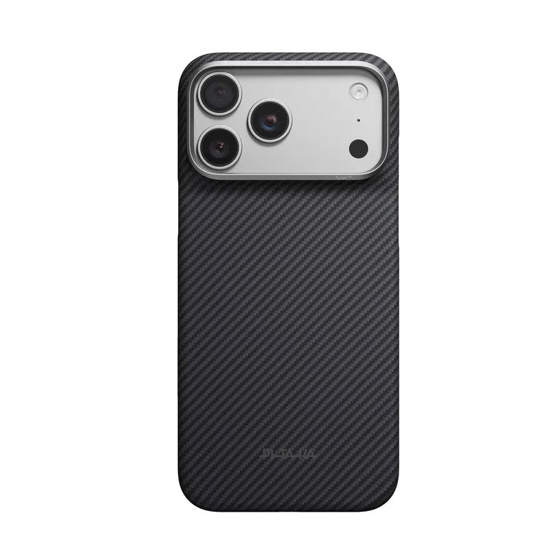 iPhone 18 Pro Max / 17 Pro Max Pitaka Edge Skal - MagSafe Kompatibel - Svart / Grå