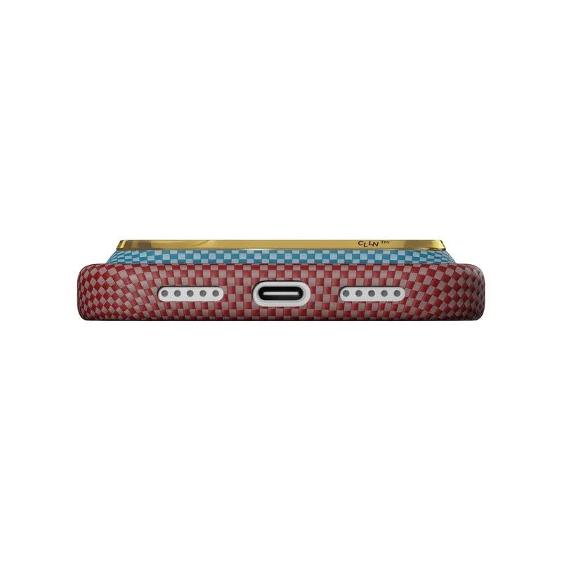 iPhone 18 Pro / 17 Pro Pitaka Edge Skal - MagSafe Kompatibel - Sunset