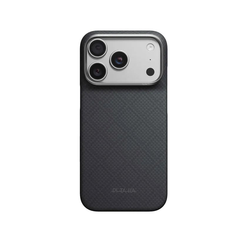 iPhone 18 Pro / 17 Pro Pitaka Edge Skal - MagSafe Kompatibel - Lava Black