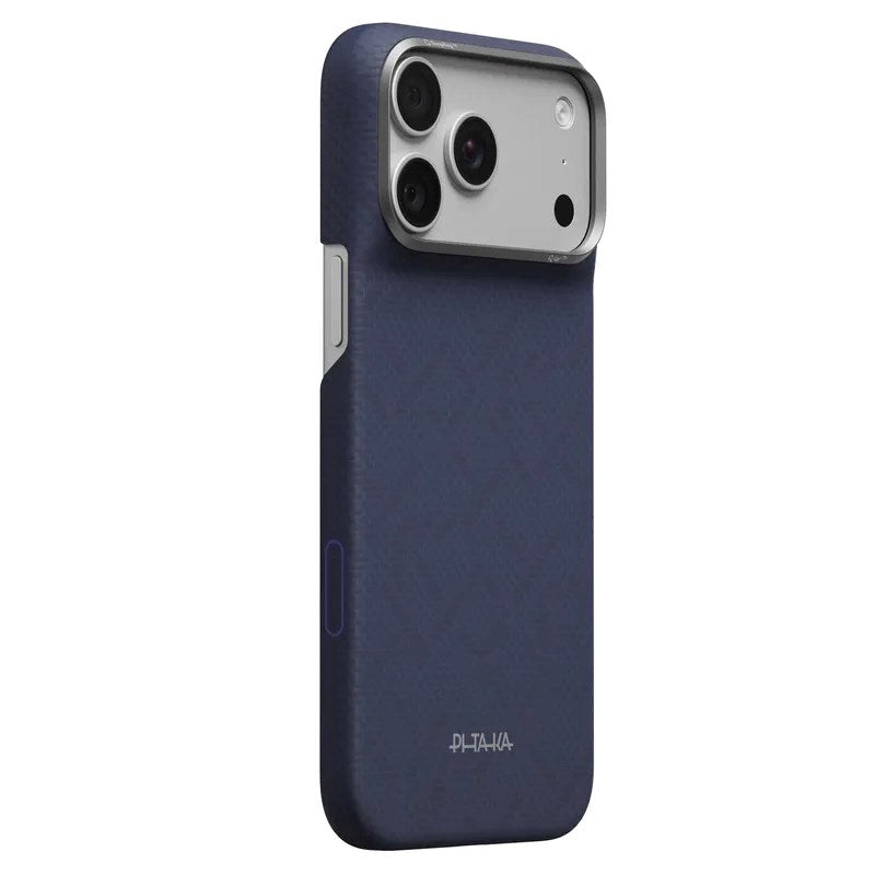 iPhone 18 Pro Max / 17 Pro Max Pitaka Edge Skal - MagSafe Kompatibel - Sapphire Blue