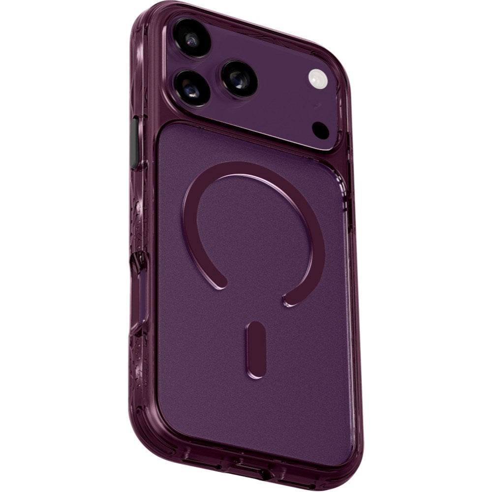 iPhone 18 Pro Max / 17 Pro Max LAUT CRYSTAL MATTER X Skal - MagSafe Kompatibel - Lila / Transparent