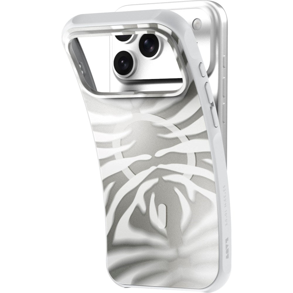 iPhone 18 Pro Max / 17 Pro Max LAUT HUEX WAVE Skal - MagSafe Kompatibel - Pearl Zebra