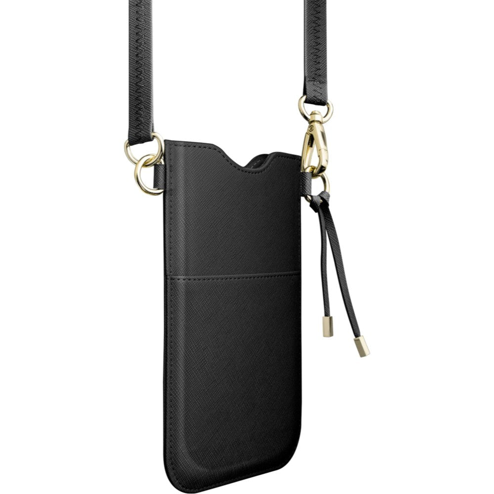 Crossbody Mobilväska i Konstläder LAUT PRESTIGE - Svart (max. Mobilstorlek: 6,5")