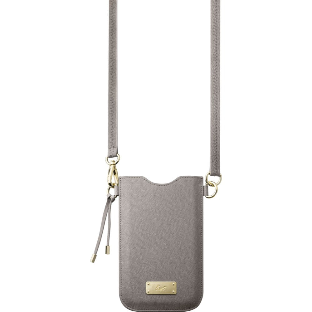 Crossbody Mobilväska i Konstläder LAUT PRESTIGE - Grå (max. Mobilstorlek: 6,5")