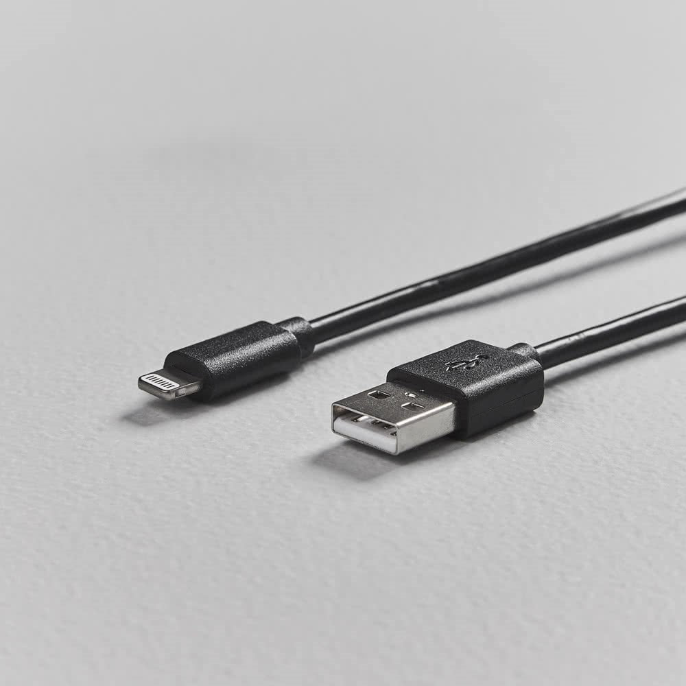Smartline USB-A TO Lightning Cable 1m. - Svart