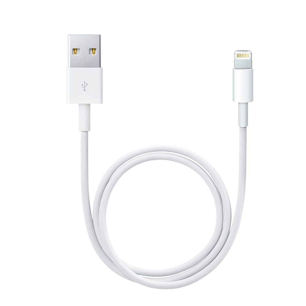 Original Apple Lightning Kable 0,5 m - Vit (me291zm/a)
