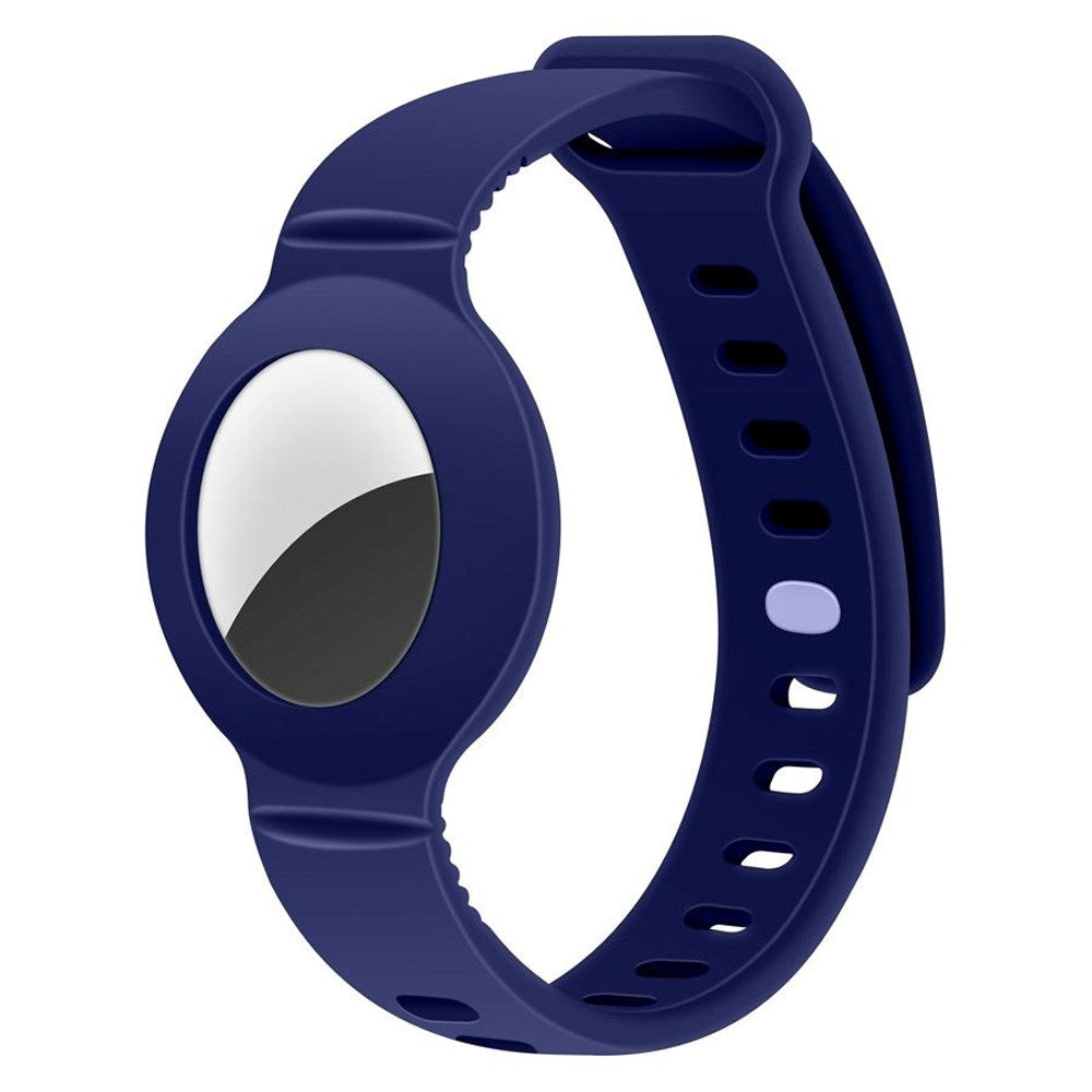Lippa Silikon AirTag Armband - Blå