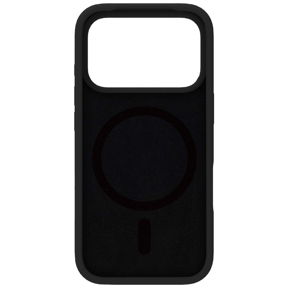 iPhone 17 Pro / 18 Pro Lippa Silikon Skal - MagSafe Kompatibel - Svart