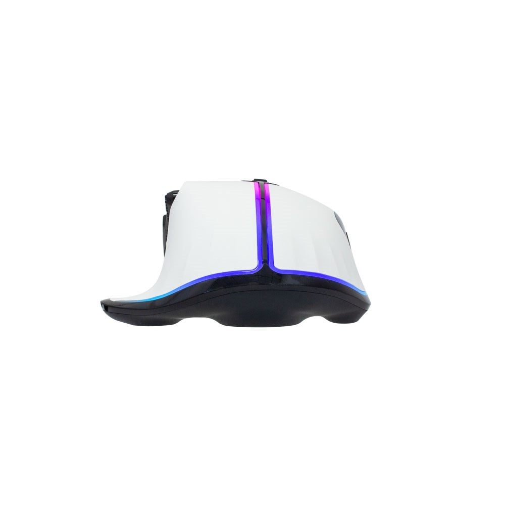 White Shark MARROK Gaming Mus - 9D / 12000 DPI - Vit