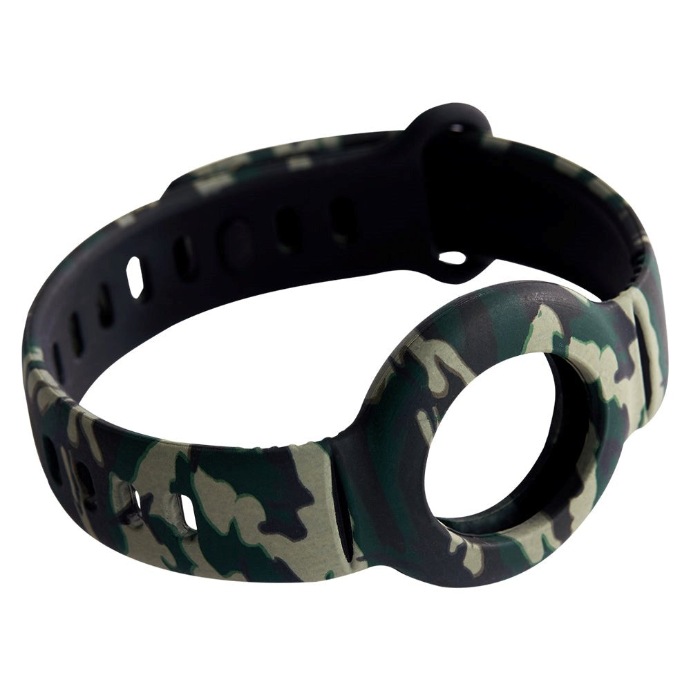 Deltaco Apple AirTag 1. & 2. Gen. Strap - Silicone - Camouflage