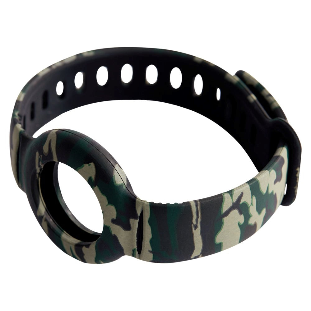 Deltaco Apple AirTag 1. & 2. Gen. Strap - Silicone - Camouflage