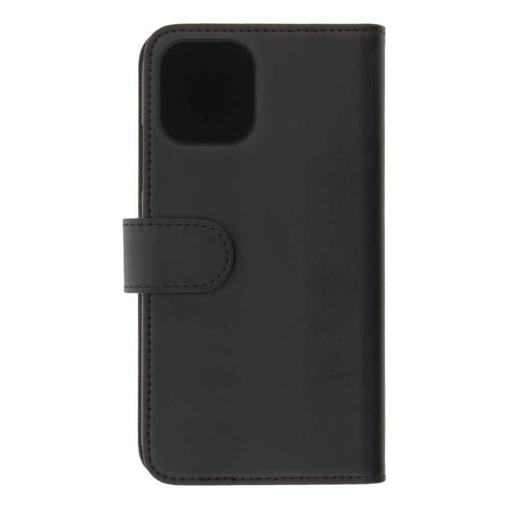 iPhone 12 Pro Max Deltaco 2-i-1 Konstläder Fodral - Svart