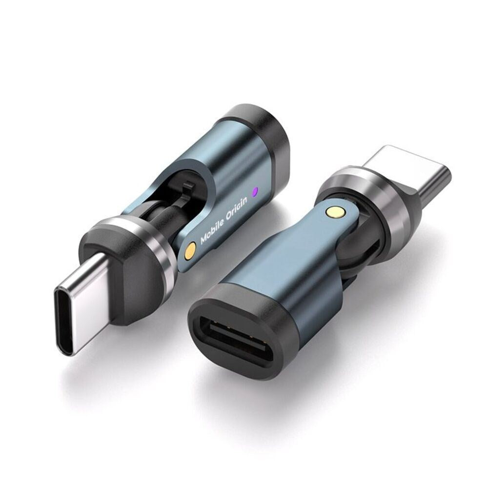 Mobile Origin 240W 540° Rotationsadapter USB-C - Grå