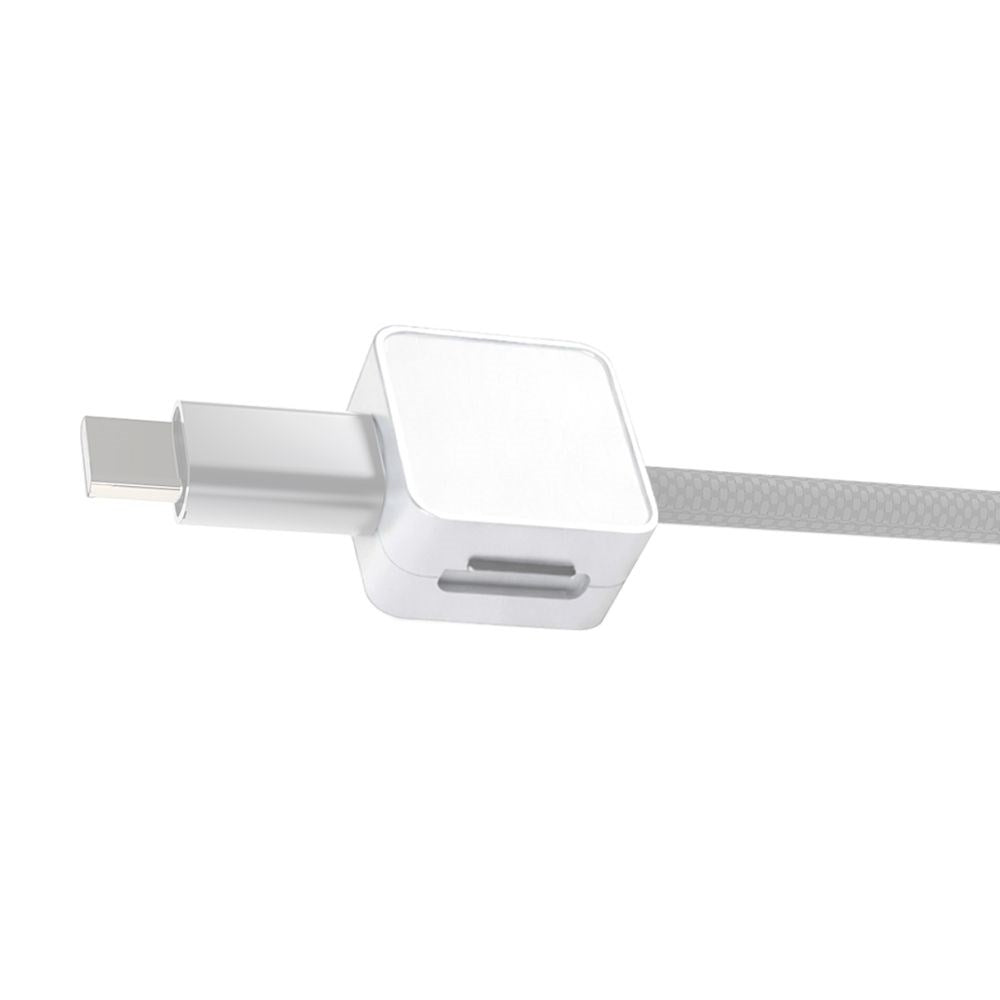 Mobile Origin Magnetisk Kabelhållare - 6 st. - Vit