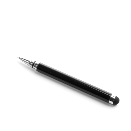 Universal Touch Pen med Kulspetspenna - Svart