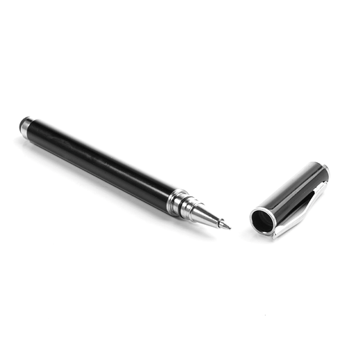 Universal Touch Pen med Kulspetspenna - Svart