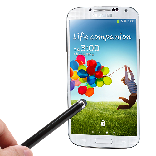 Universal Touch Pen med Kulspetspenna - Svart