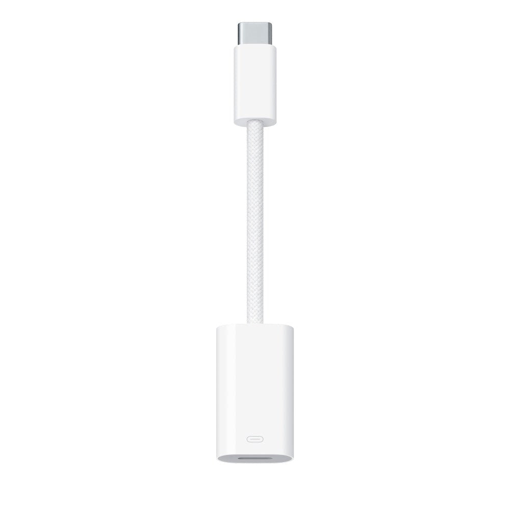 USB-C til Lightning Adapter Original Apple - Vit (MUQX3ZM/A)