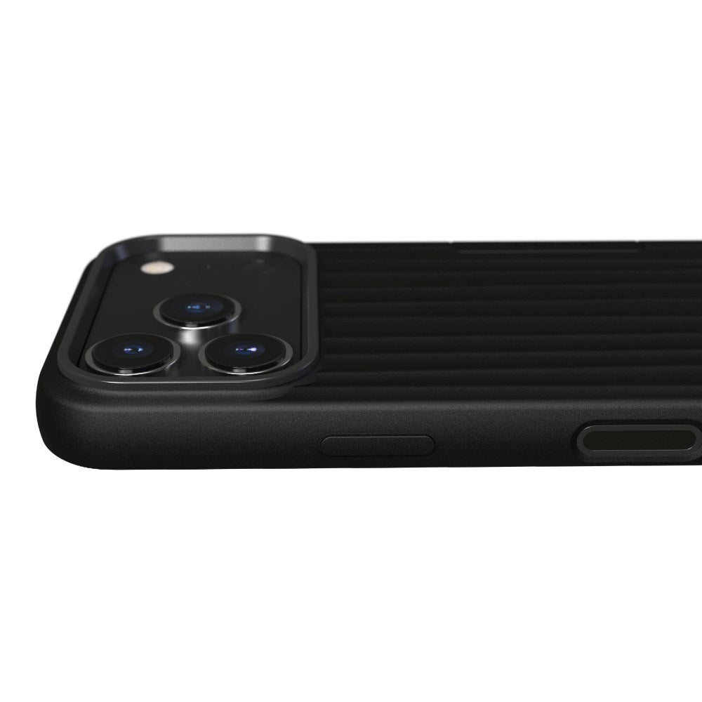 iPhone 18 Pro / 17 Pro Nudient Bold Case Skal - MagSafe Kompatibel - Charcoal Black