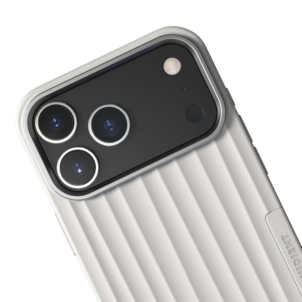 iPhone 18 Pro Max / 17 Pro Max Nudient Bold Case Skal - MagSafe Kompatibel - Chalk White