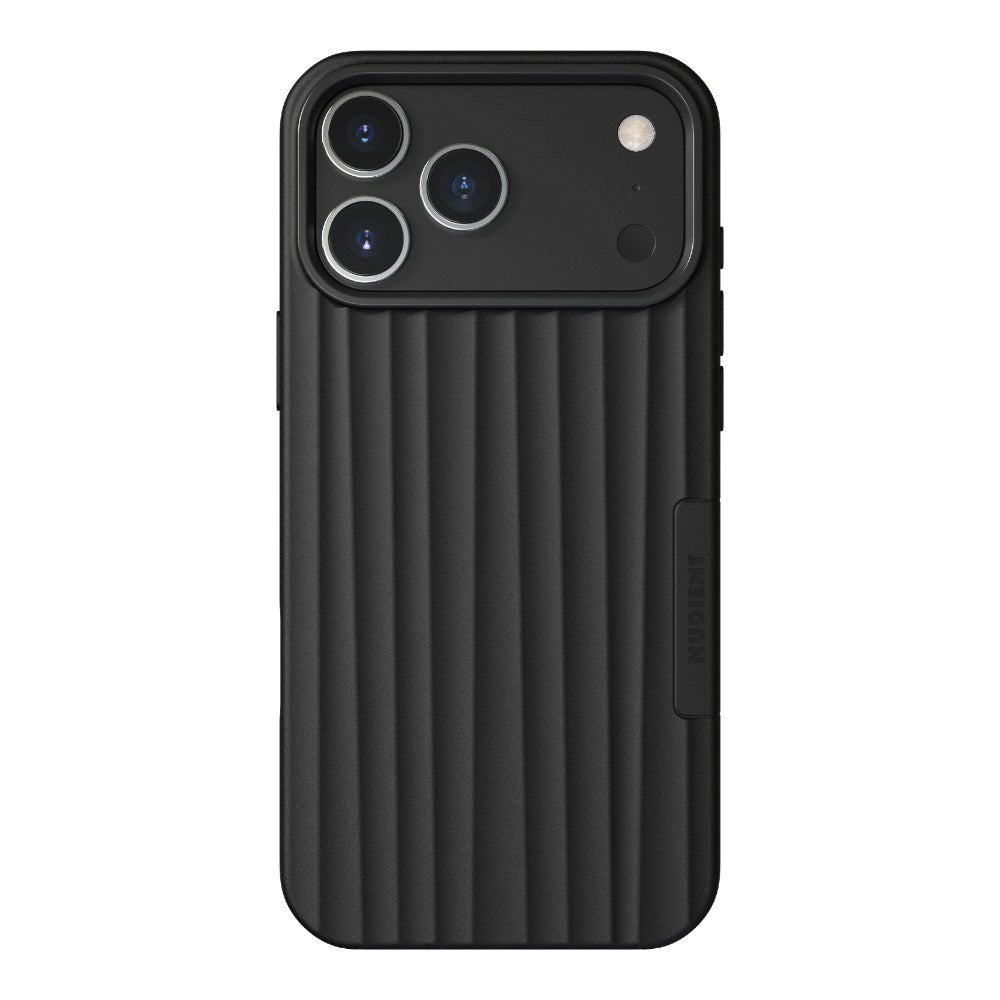 iPhone 18 Pro Max / 17 Pro Max Nudient Bold Case Skal - MagSafe Kompatibel - Charcoal Black