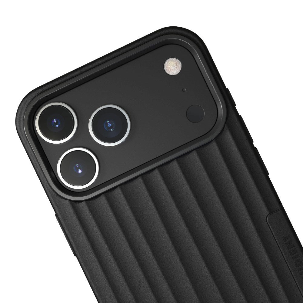 iPhone 18 Pro Max / 17 Pro Max Nudient Bold Case Skal - MagSafe Kompatibel - Charcoal Black