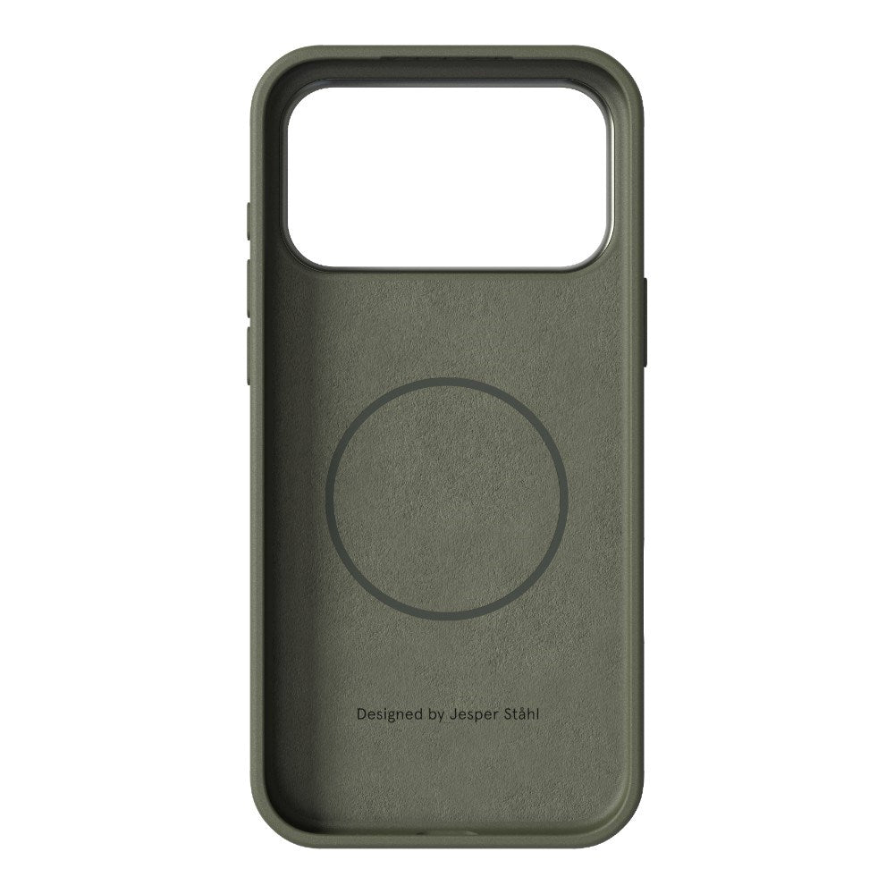 iPhone 18 Pro Max / 17 Pro Max Nudient Bold Case Skal - MagSafe Kompatibel - Olive Green