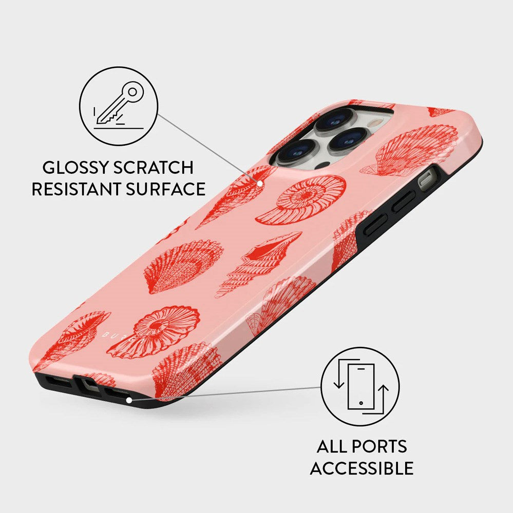 iPhone 13 Pro Burga Tough Fashion Skal - MagSafe Kompatibel - Coastal Treasure