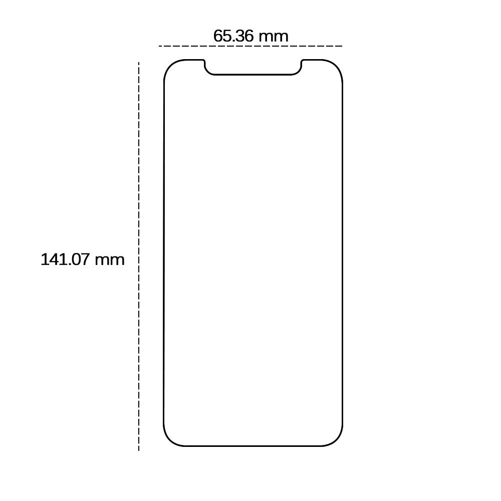 iPhone 11 / XR TFO Skärmskydd - Genomskinlig