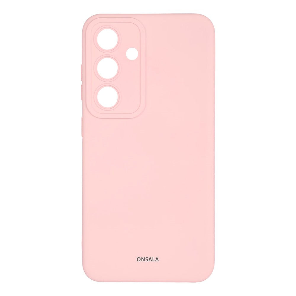 Samsung Galaxy S24 Onsala Skal Slikon - Chalk Pink