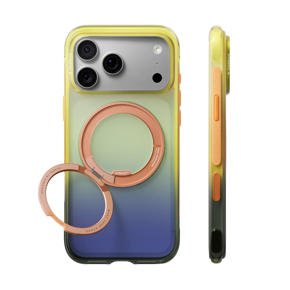 iPhone 18 Pro Max / 17 Pro Max TORRAS O3 Air Gradient Skal - MagSafe Kompatibel - Arizona Glow