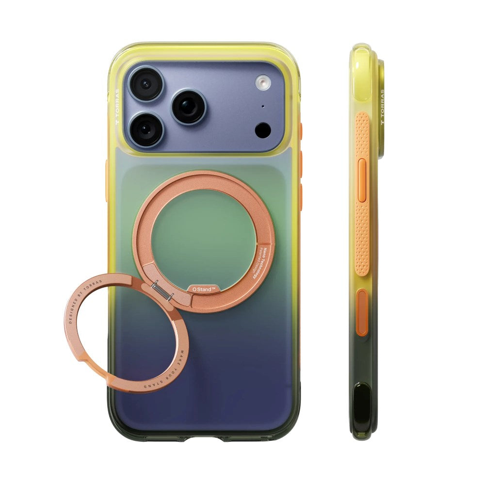 iPhone 18 Pro Max / 17 Pro Max TORRAS O3 Air Gradient Skal - MagSafe Kompatibel - Arizona Glow