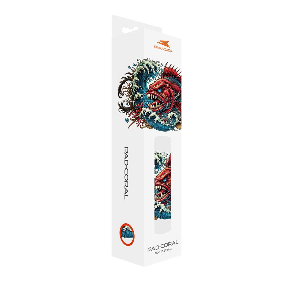 Baracuda CORAL M Gaming Musmatta – 300 x 250 mm – Vit