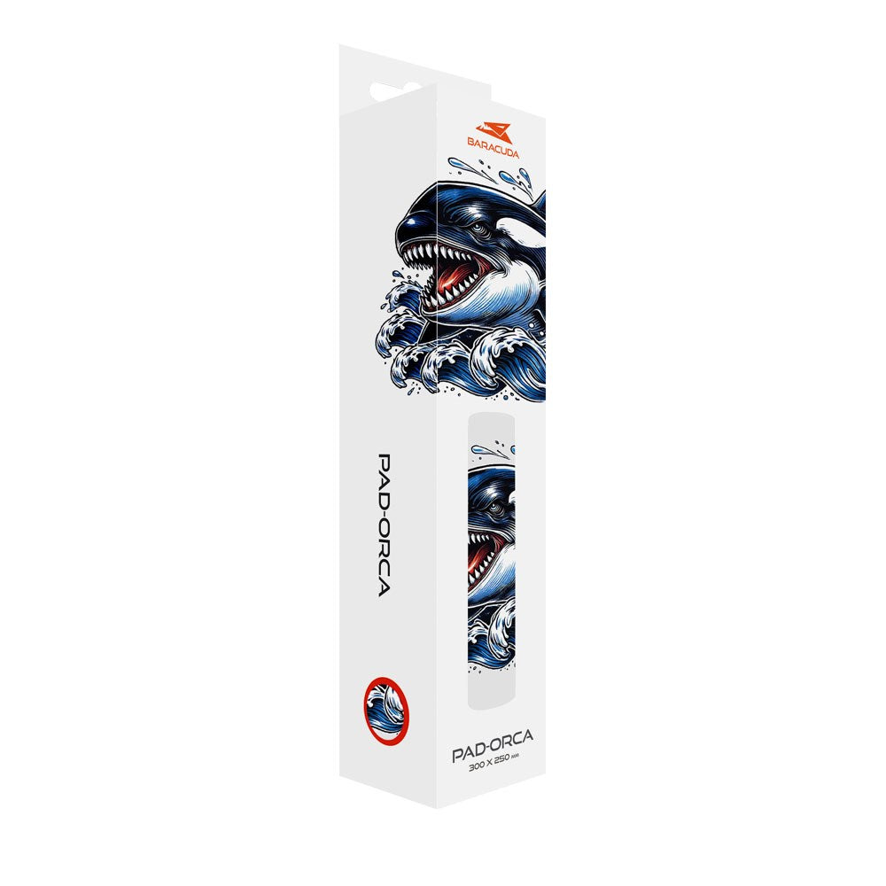 Baracuda ORCA M Gaming Musmatta – 300 x 250 mm – Vit